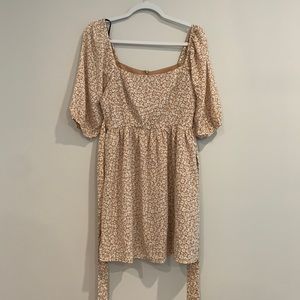 NWT floral mini dress